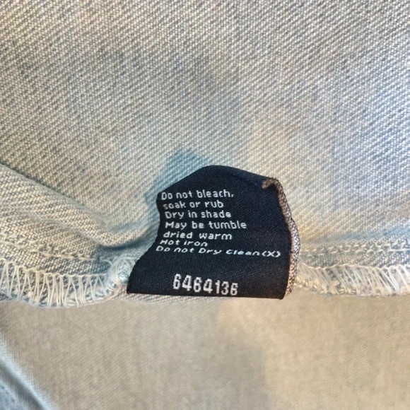 All About Eve Light Blue High-Waisted Denim Pencil Skirt – Size 6 - Picture 9 of 13